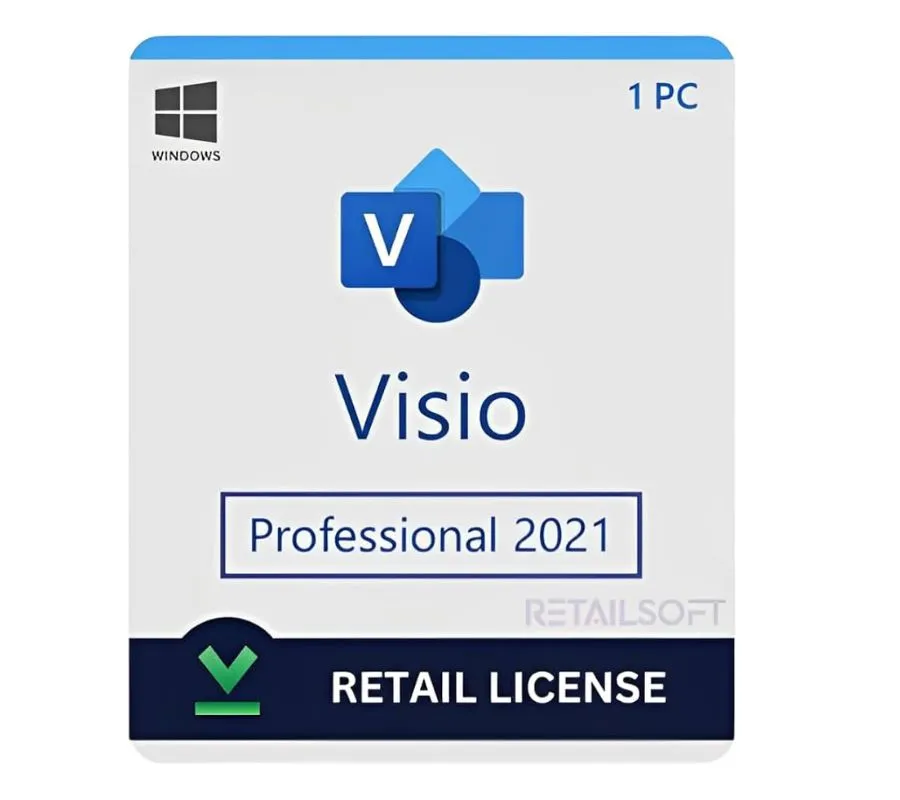 MS Visio 2021 Professional — Lifetime Product Key