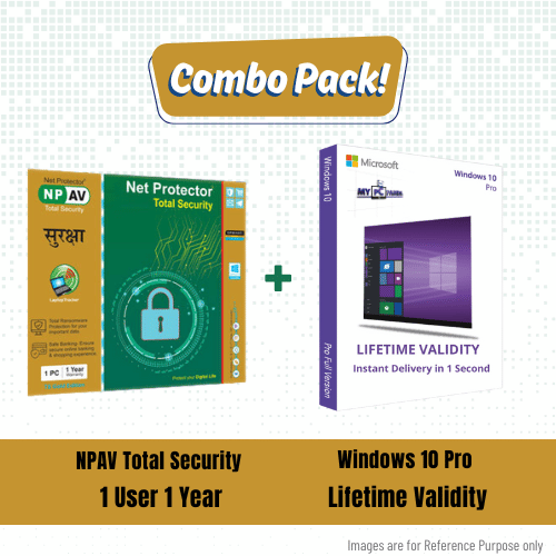 NPAV Total Security (1U/1Y) + Windows 10 Pro Combo