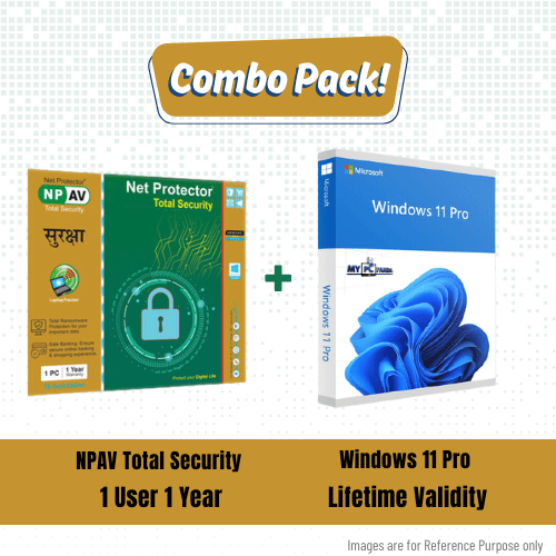 NPAV Total Security (1U/1Y) + Windows 11 Pro Combo