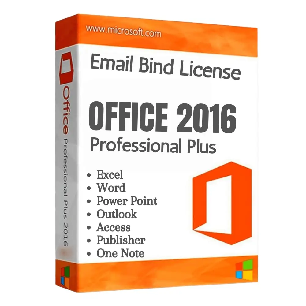 MS Office 2016 Professional Plus — Email Bind License